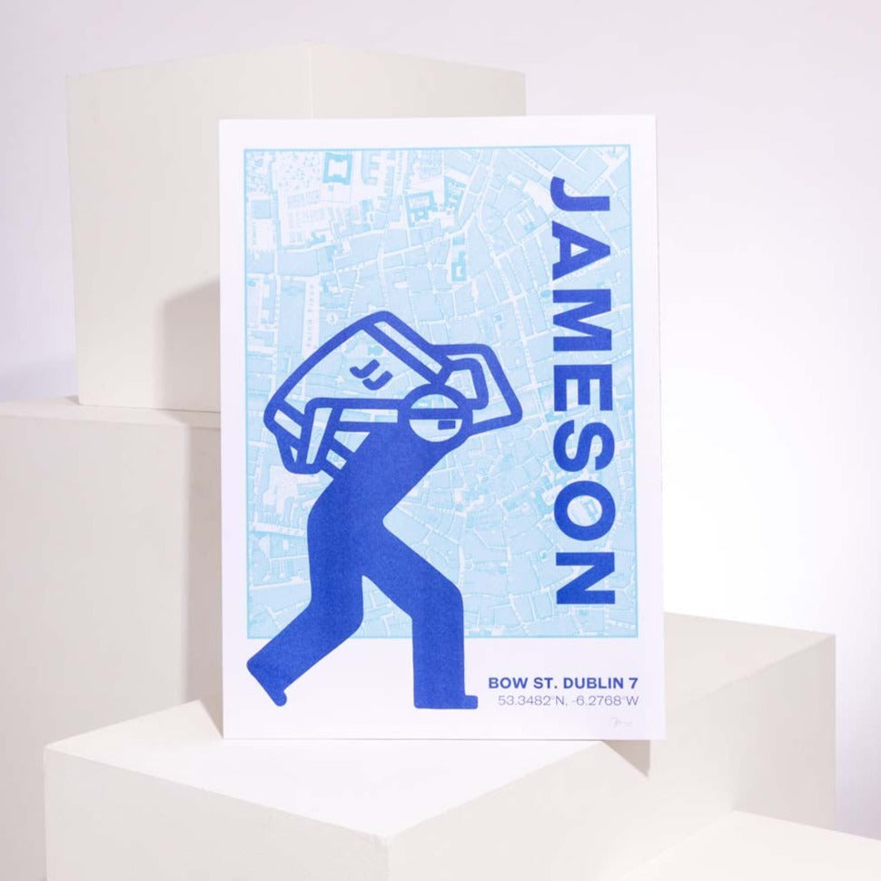 Jameson Jando Print in Blue