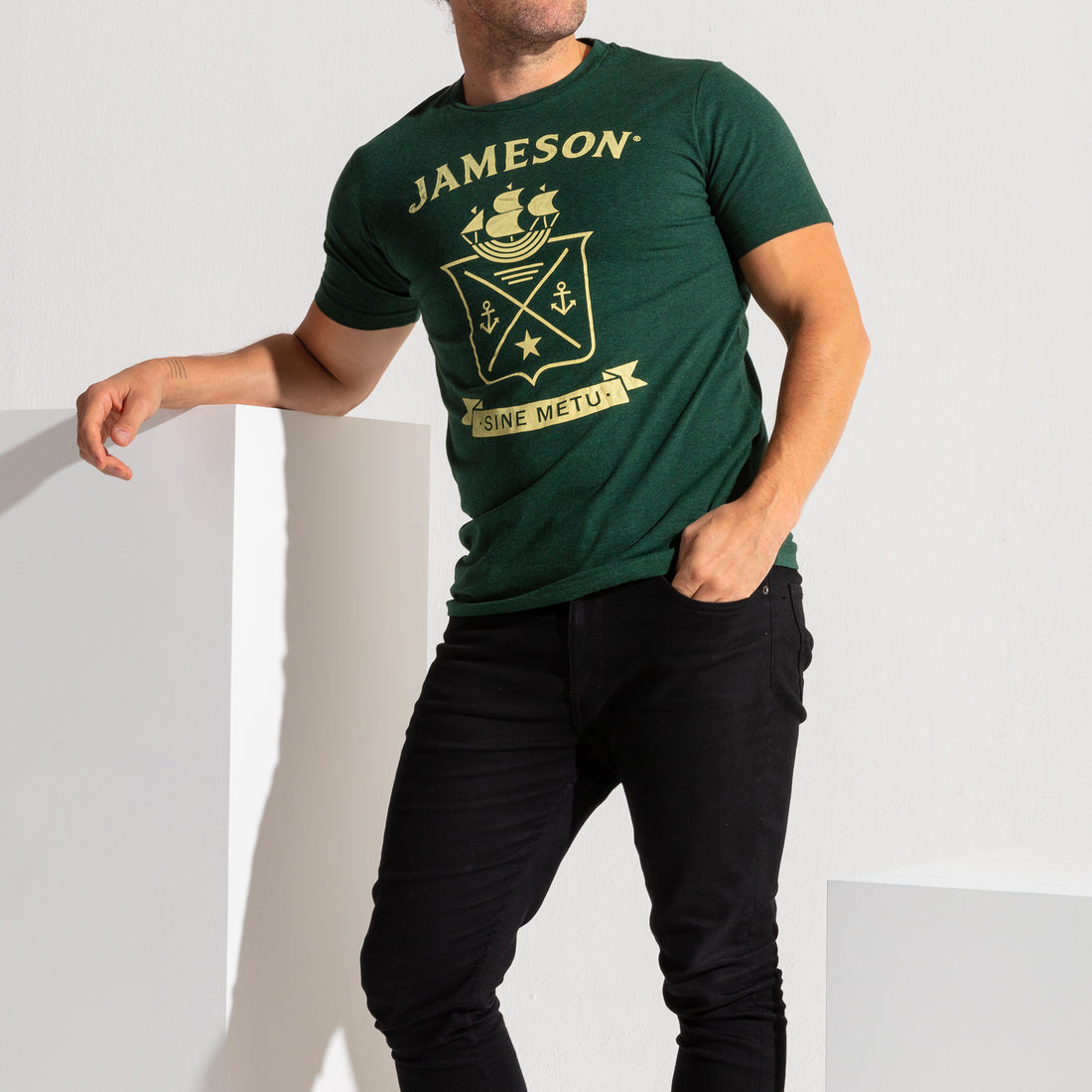 Green jameson tee