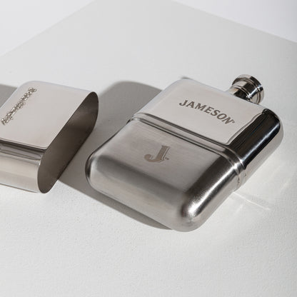 ENGRAVED Jameson 5oz Hip Flask